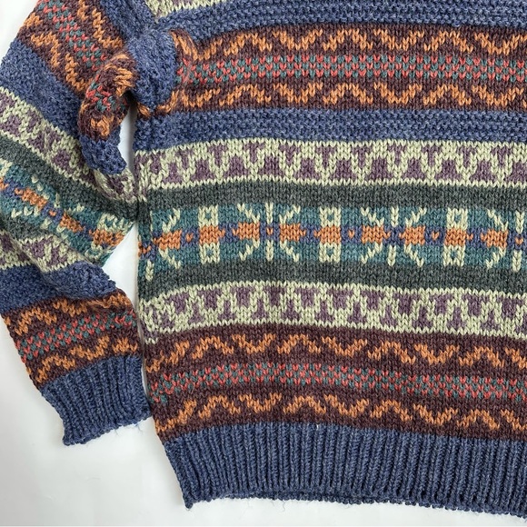 Vintage Cambridge Classics Men’s Large Knit Oversized Wool Sweater XL - Picture 6 of 16